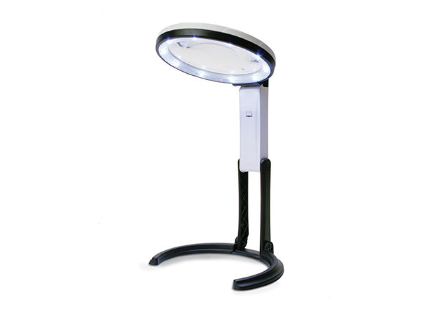 Konus Lupa Flexo-120 2x-5x con luz LED