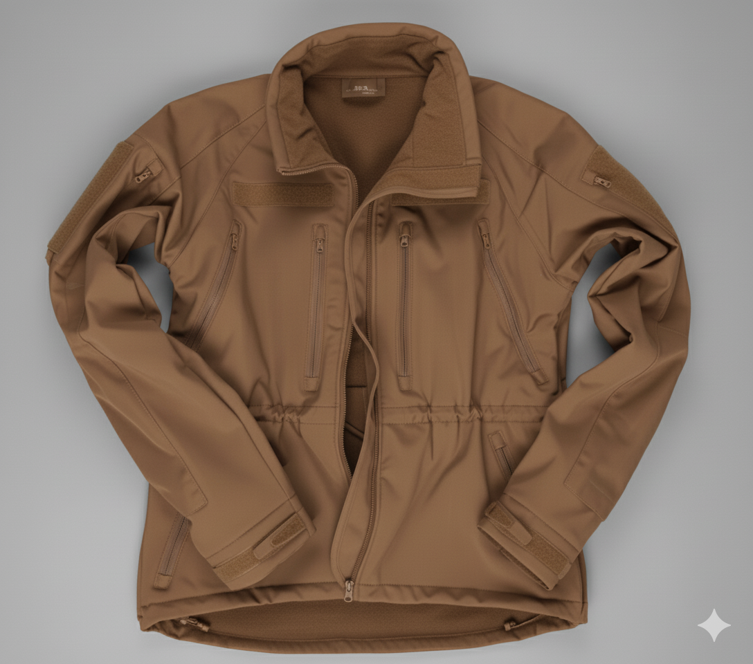 Chaqueta Softshell 3 Capas Mil-Tec Sturm – Impermeable, Cortavientos y Transpirable