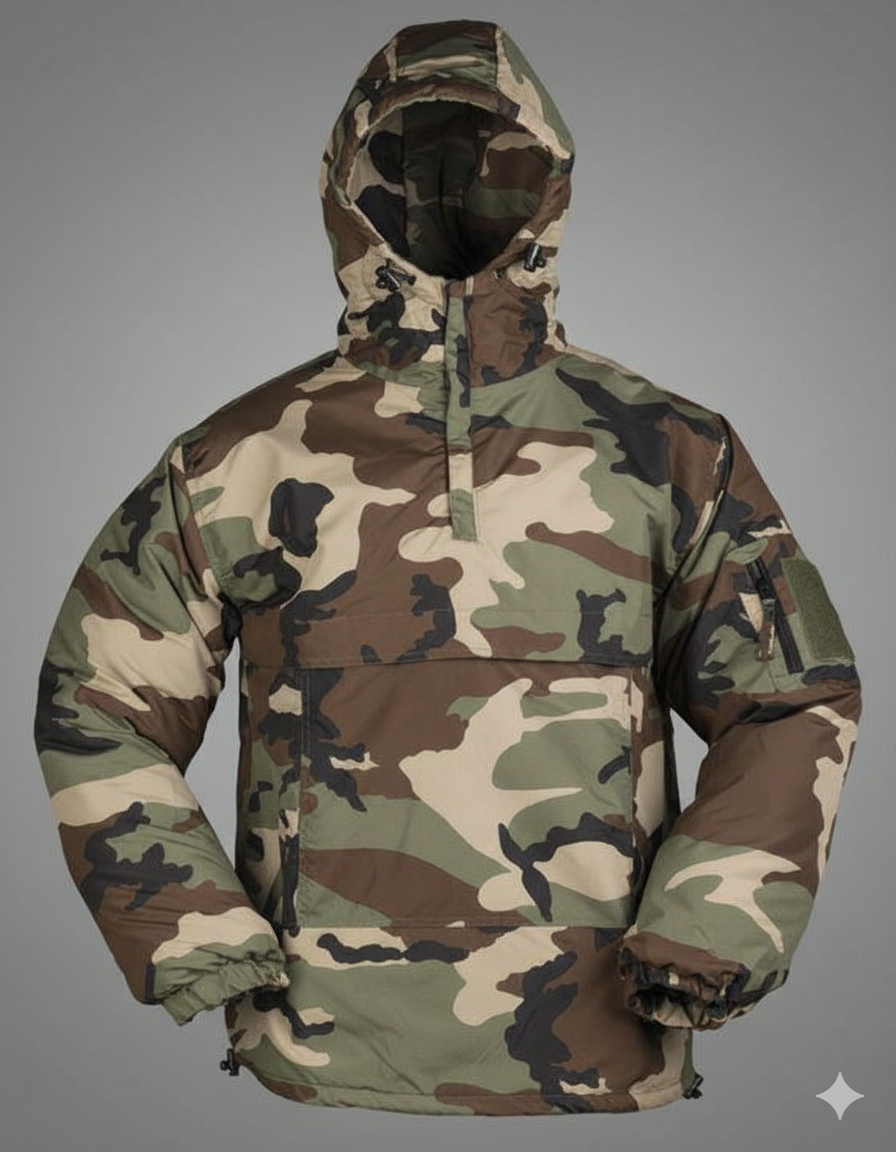 Chaqueta de Invierno Mil-Tec Woodland – Impermeable, Cálida y Confortable