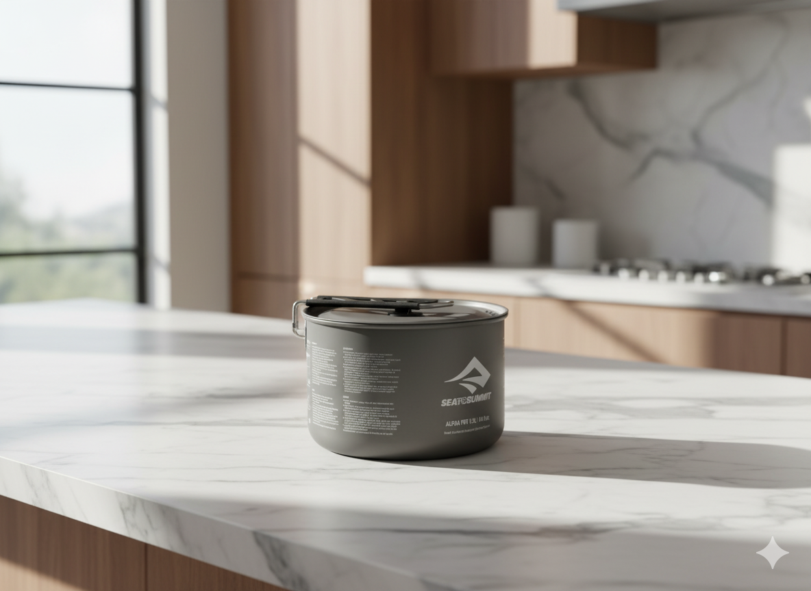 Conjunto de panelas Sea to Summit Alpha Pot Cookset 2.1 – Conjunto de cozinha leve para campismo e trilhos