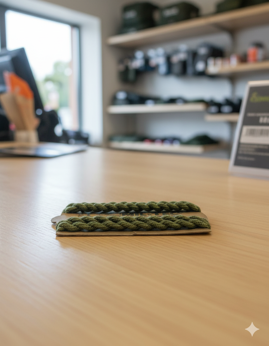 Suspensórios elásticos Mil-Tec cor azeitona para calças – US Hosengummiband (2 unidades)