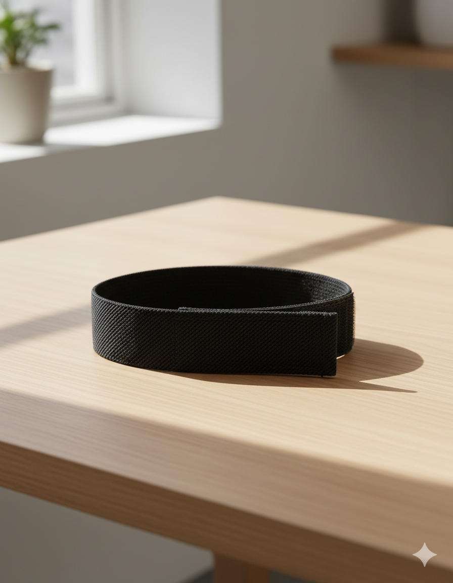 BDU Elastic Cuffs Negros – Puños Elásticos para Pantalones Tácticos