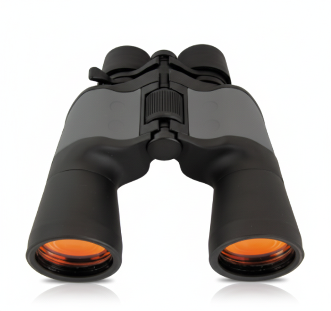 Binóculos Albainox 10-30x50 com Lentes Ruby – Zoom Potente e Excelente Nitidez