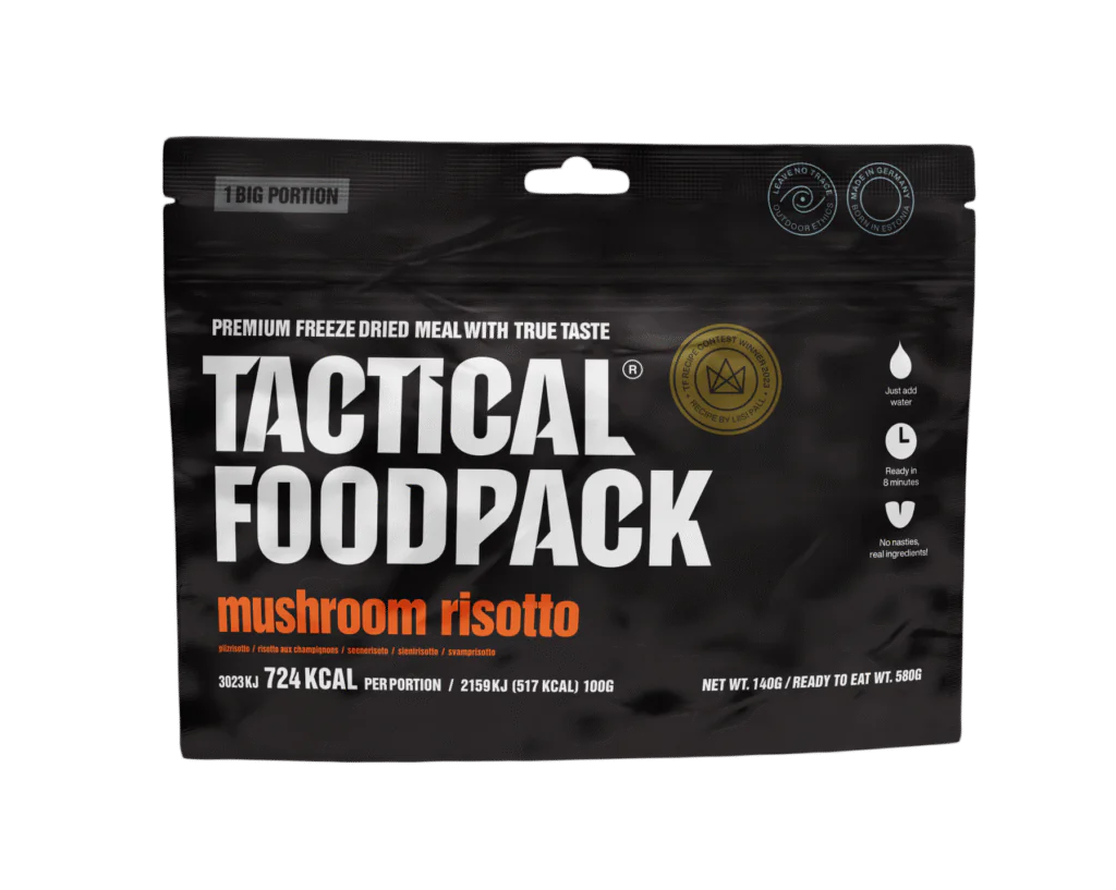 Big Mushroom Risotto | Risotto de Champinones Grande Liofilizado