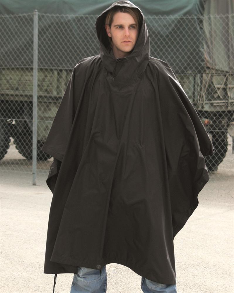 PONCHO R/S SCHWARZ NORTHVIVOR