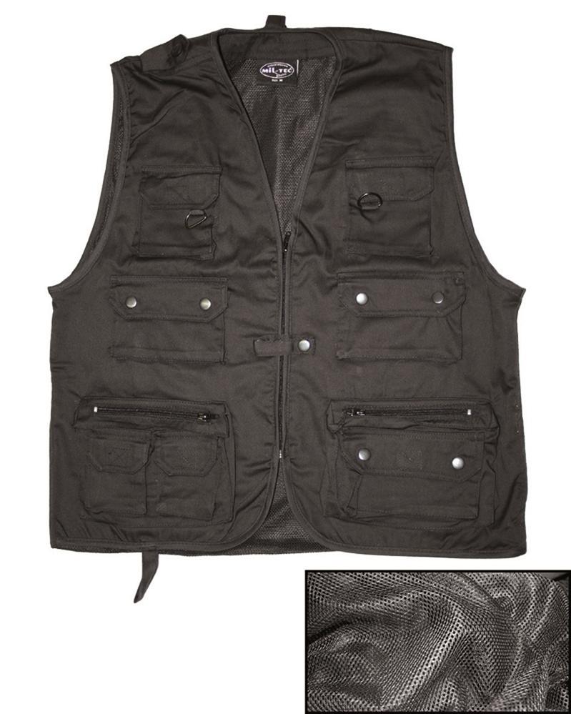 JAGD-U.ANGLERWESTE M.NETZFU.SCHWARZ NORTHVIVOR