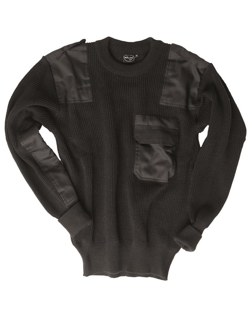 PULLOVER BW POLYACRYL SCHWARZ NORTHVIVOR