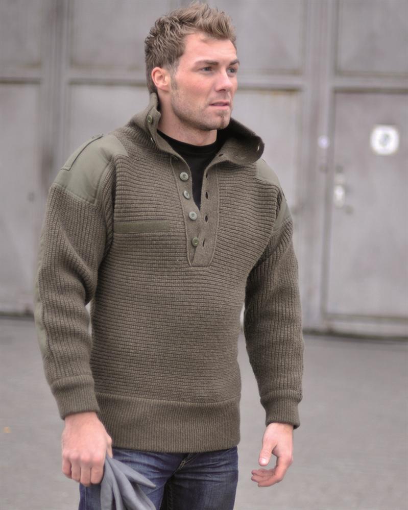 OESTERR.ALPIN PULLOVER WOLLE OLIV NORTHVIVOR