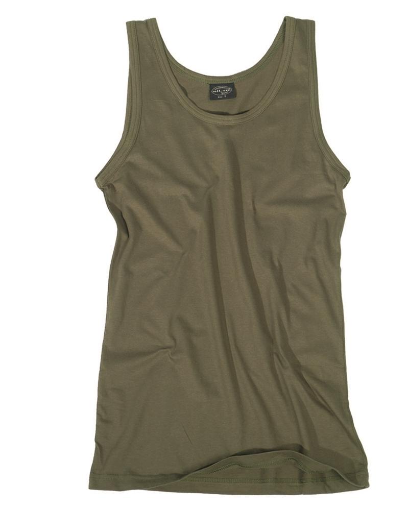 TANK TOP COTTON OLIV NORTHVIVOR