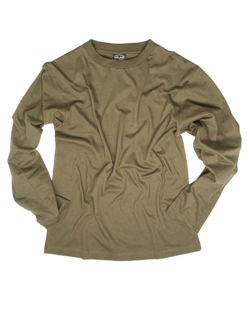LANGARMSHIRT CO OLIV NORTHVIVOR