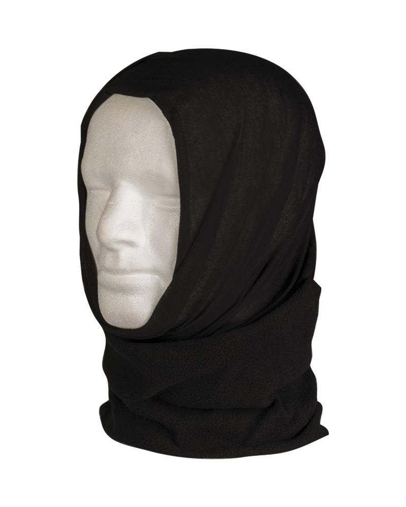 MULTI FUNCTION HEADGEAR PES/FLEECE SCHWARZ NORTHVIVOR