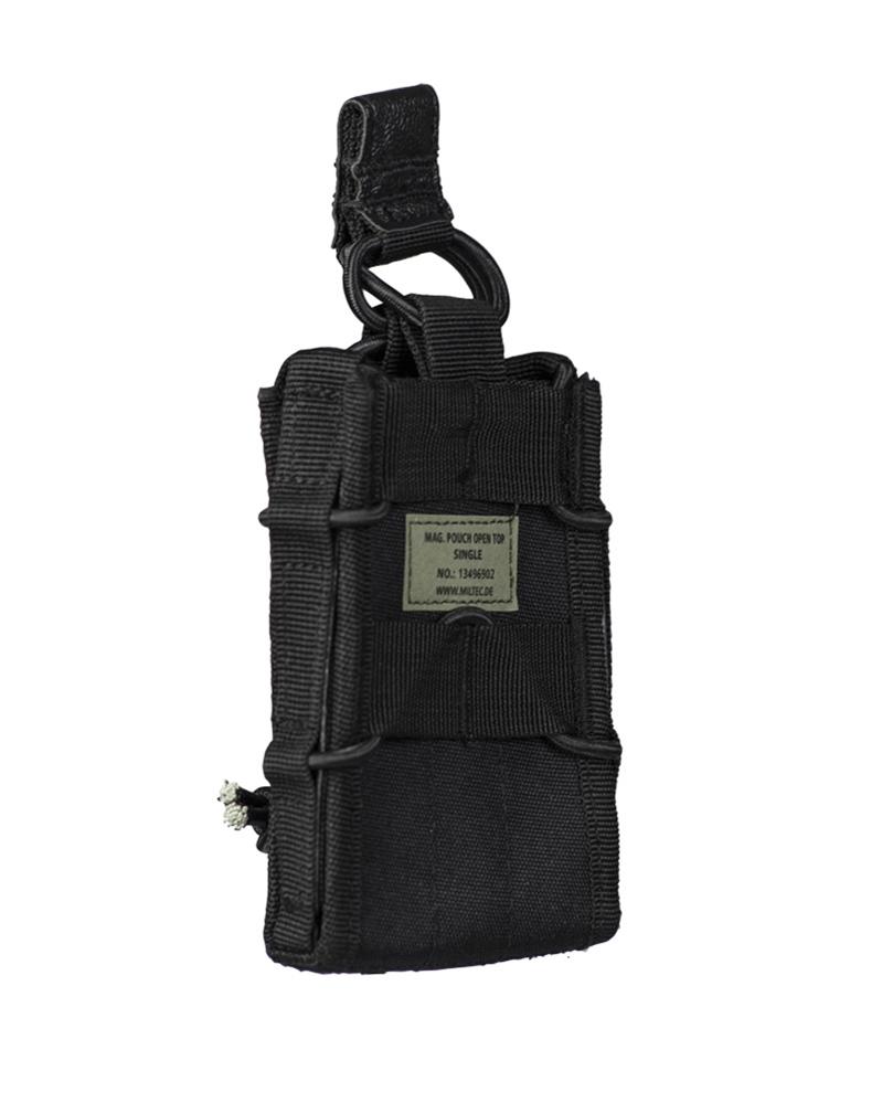 MAG.TASCHE OPEN TOP SINGLE SCHWARZ NORTHVIVOR