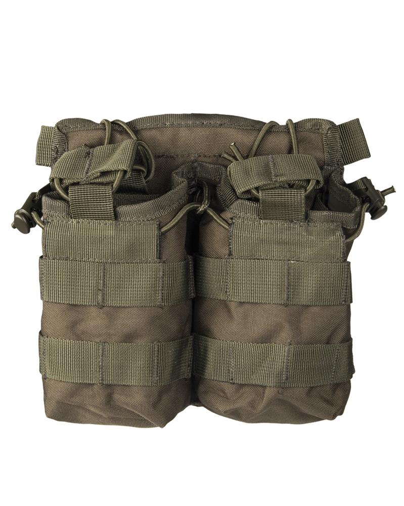 MAG.TASCHE OPEN TOP DOUBLE OLIV NORTHVIVOR