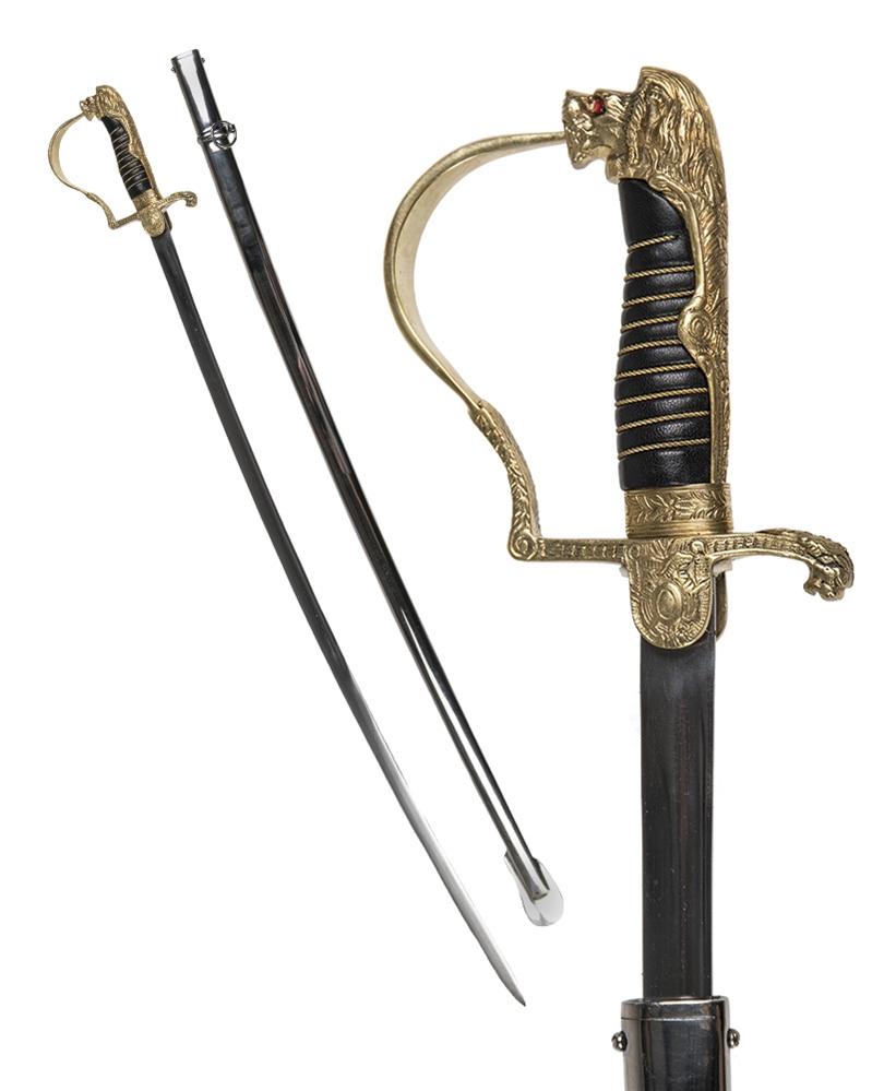 PREUSS.LÖWENKOPF SÄBEL REPRO NORTHVIVOR