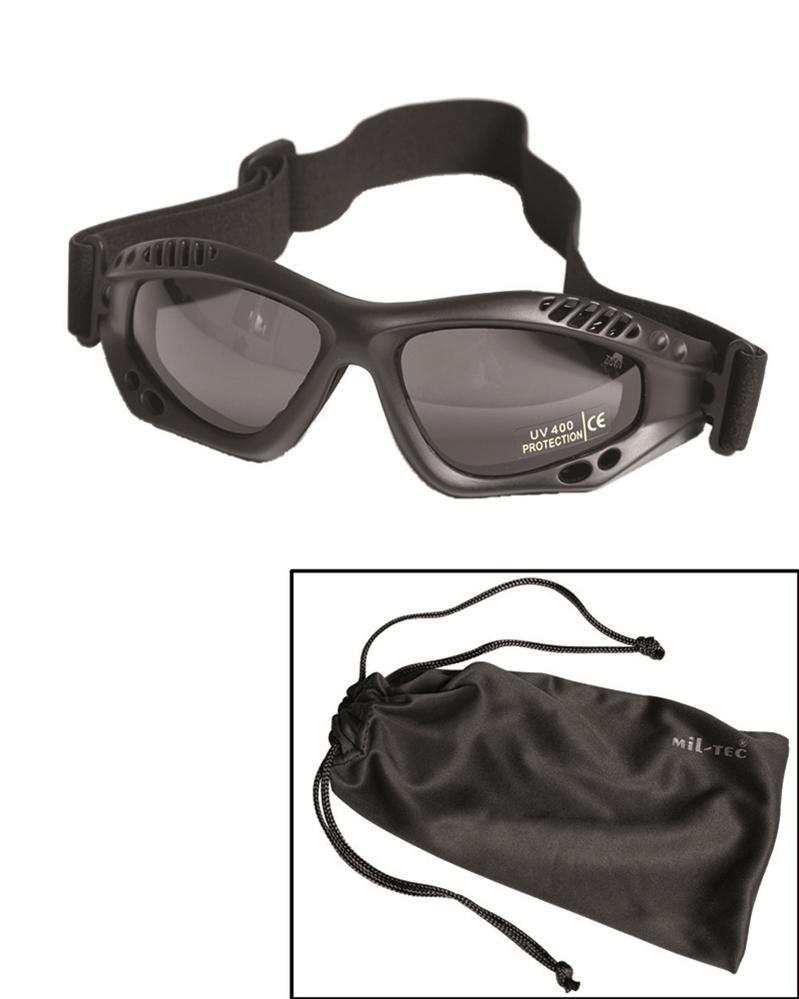 COMMANDO BRILLE AIR PRO SCHWARZ SMOKE NORTHVIVOR