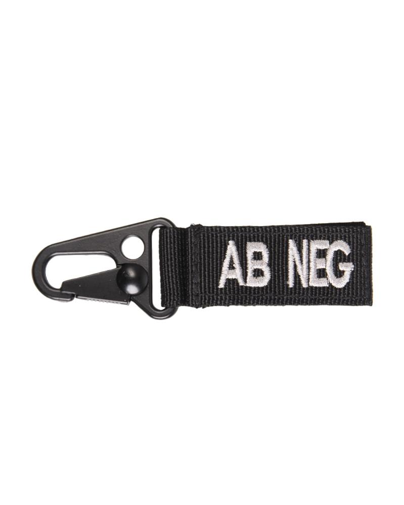 TACT.KEYHOLDER BLOOD AB NEGATIV 5 ST./PACK SCHWARZ NORTHVIVOR