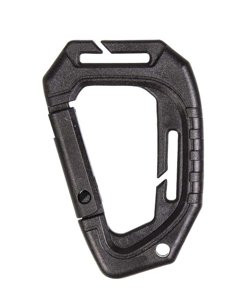 TACTICAL KARABINER MOLLE (2 ST./BLISTER) SCHWARZ NORTHVIVOR