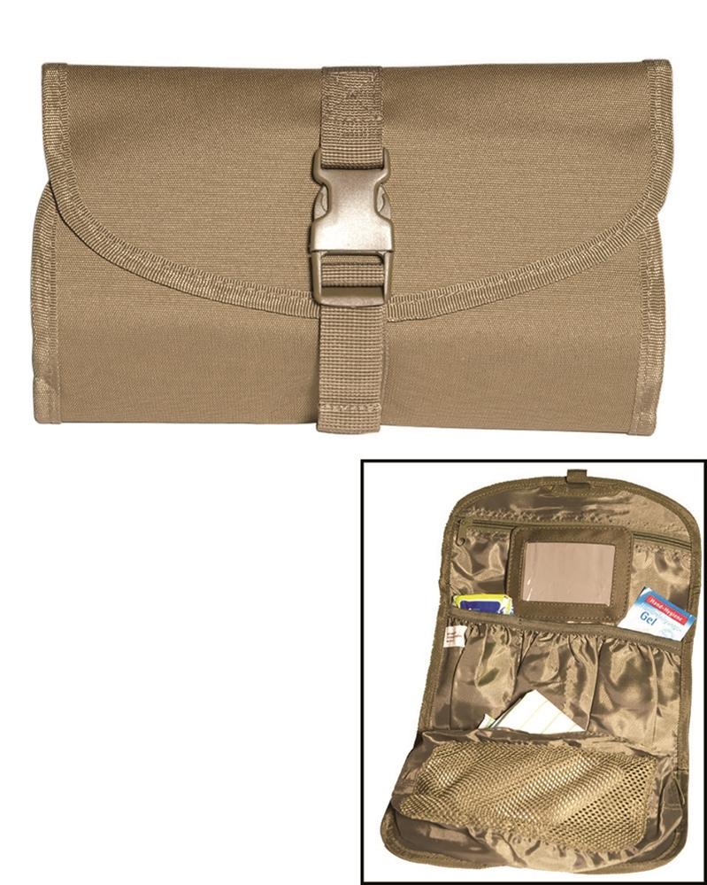 BRIT.TOILET BAG COYOTE NORTHVIVOR