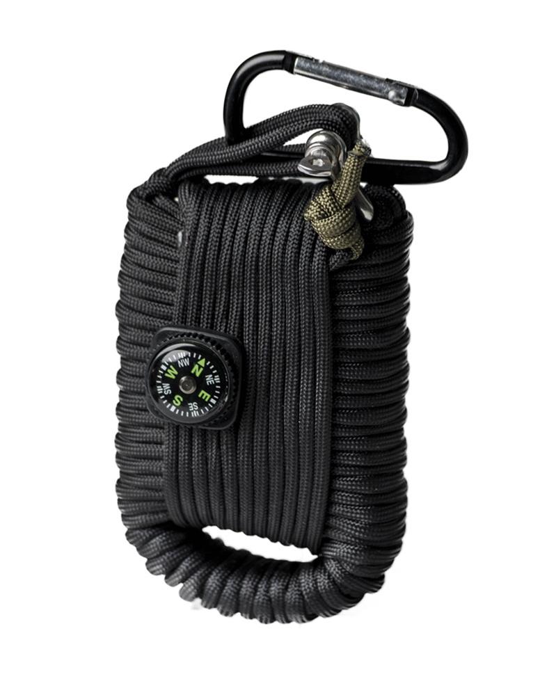 PARACORD SURVIVAL KIT LARGE SCHWARZ NORTHVIVOR