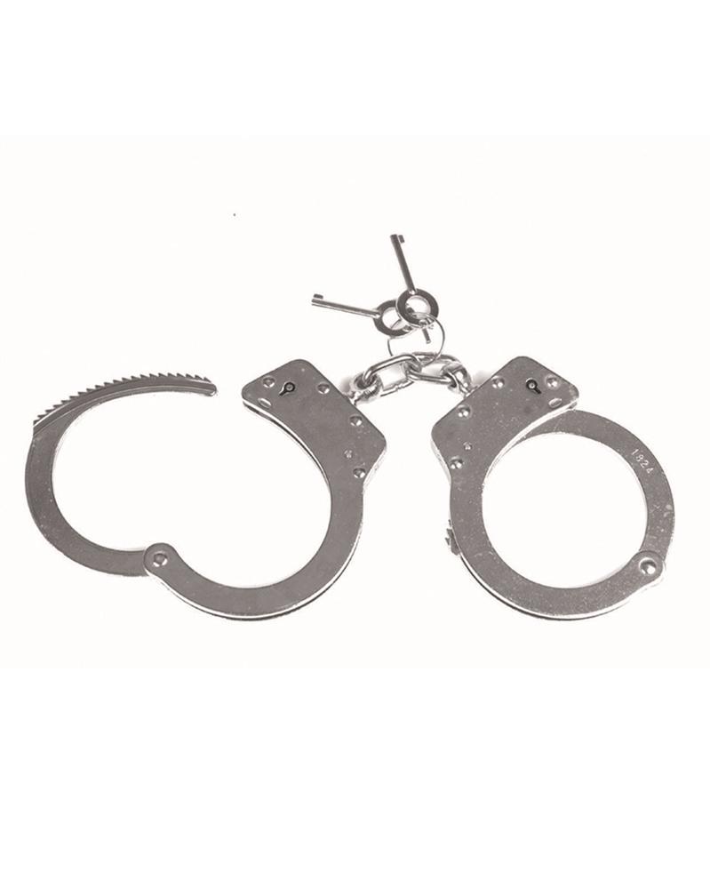 HAND CUFFS DOUBLE LOCK STEEL FLEXIBEL NORTHVIVOR