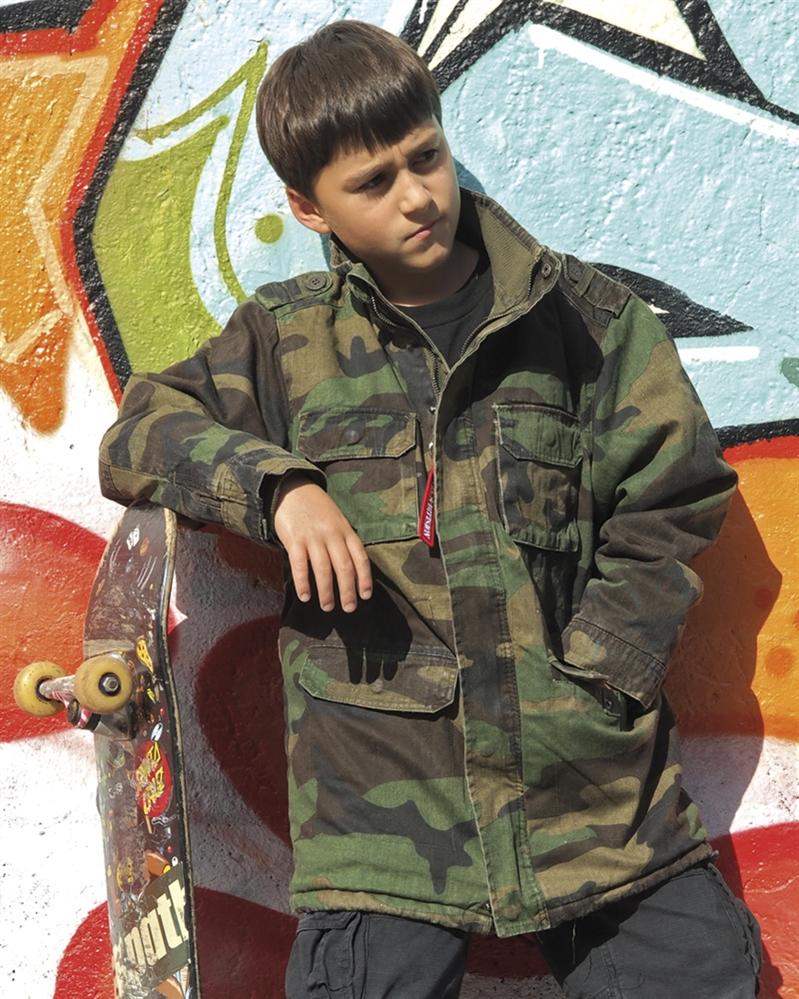 FELDJACKE RANGER KIDS WOODLAND NORTHVIVOR