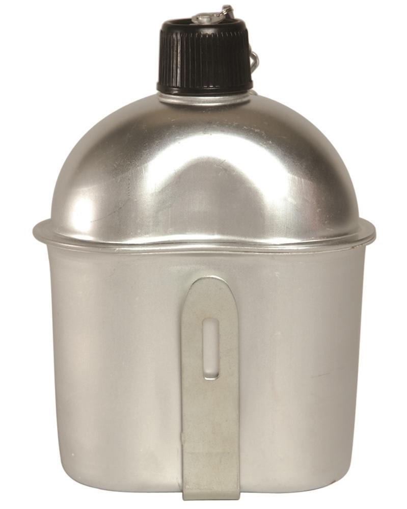 US FELDFLASCHE M.BECHER ALU IMP. NORTHVIVOR