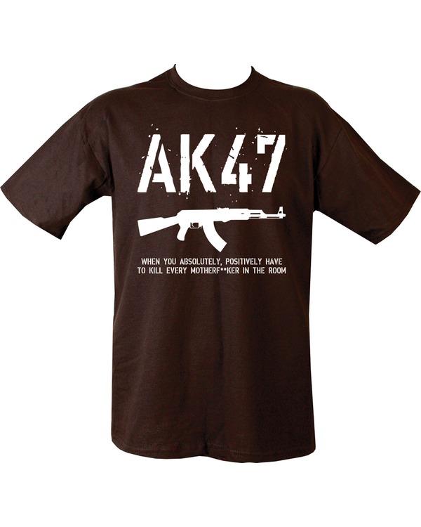 Camiseta negra AK47 talla M NORTHVIVOR