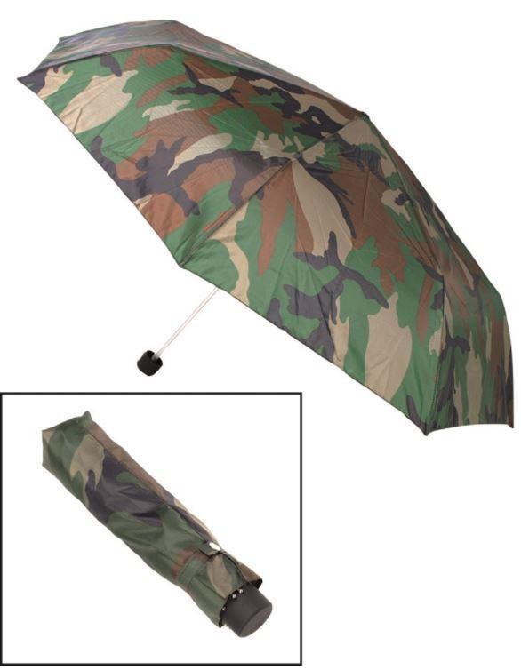 Paraguas de bolsillo camuflaje NORTHVIVOR