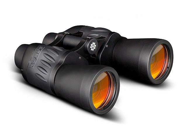 Konus Sporty 10x50 W.A. - Prismático Gran Angular con Enfoque Fijo y Tratamiento Rubí