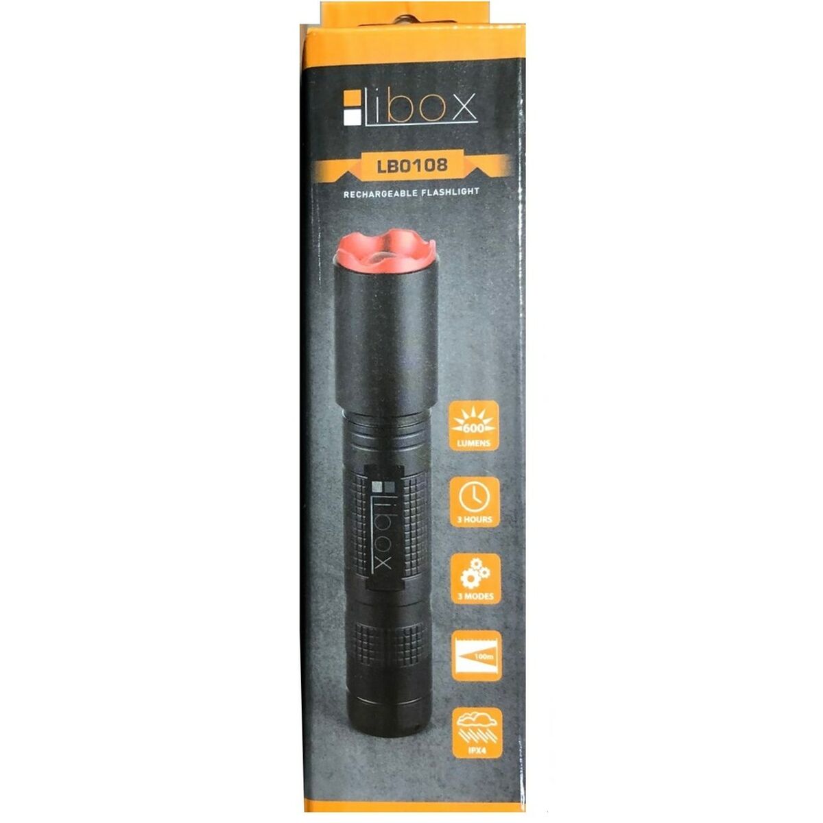 Linterna LED Libox akumulatorowa Ultra Compact LB0108