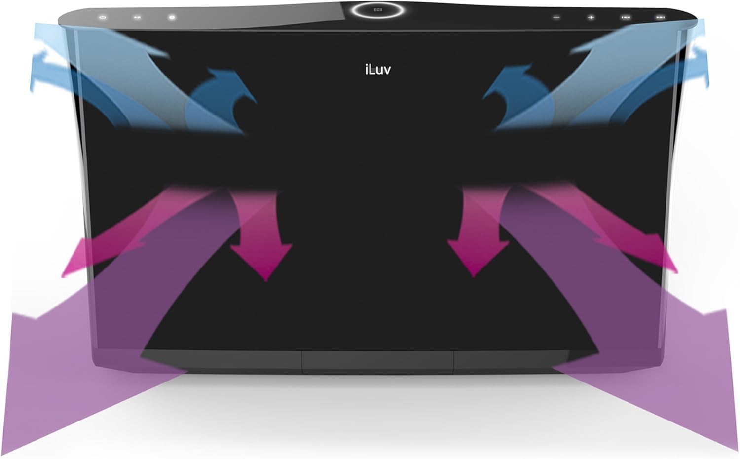 Altavoz Bluetooth Estéreo Negro - iLuv MobiAria NFC Equipment IMM701