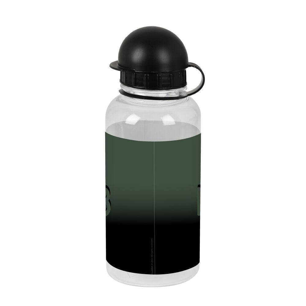 Garrafa de água BlackFit8 Gradient Preto Verde militar PVC (500 ml)
