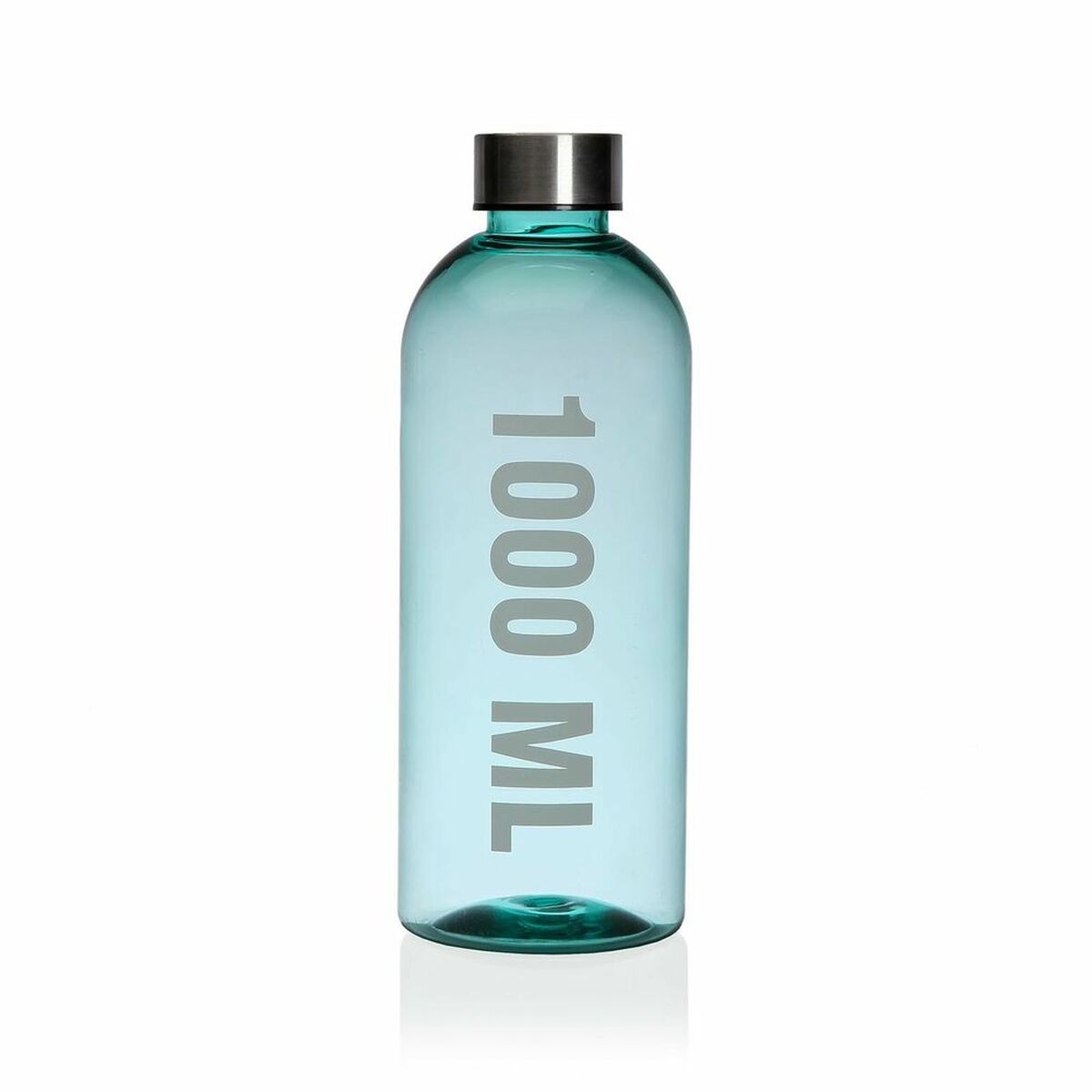 Botella de Agua Versa 1 L Azul Acero Poliestireno Compuesto 8,7 x 24,5 x 8,7 cm