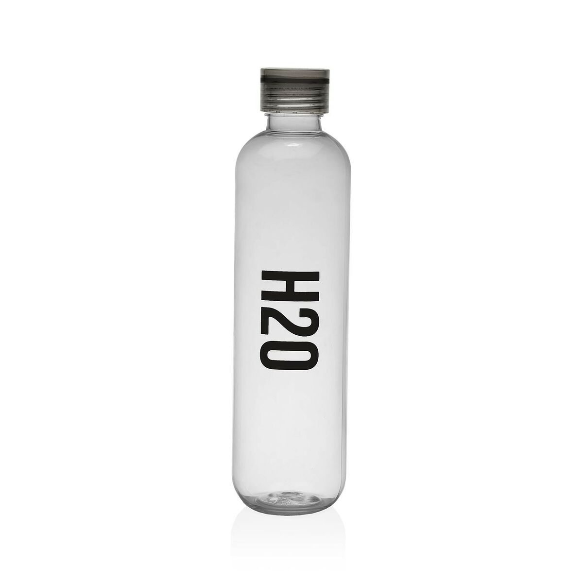 Botella de Agua Versa H2o Negro Acero Poliestireno 1 L 9 x 29 x 9 cm