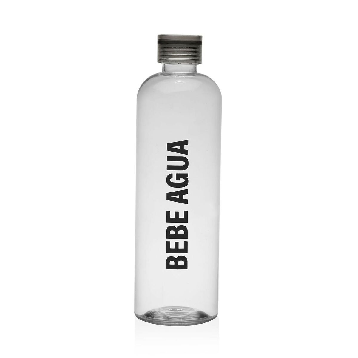 Botella de Agua Versa Negro Acero Poliestireno 1,5 L 9 x 29 x 9 cm