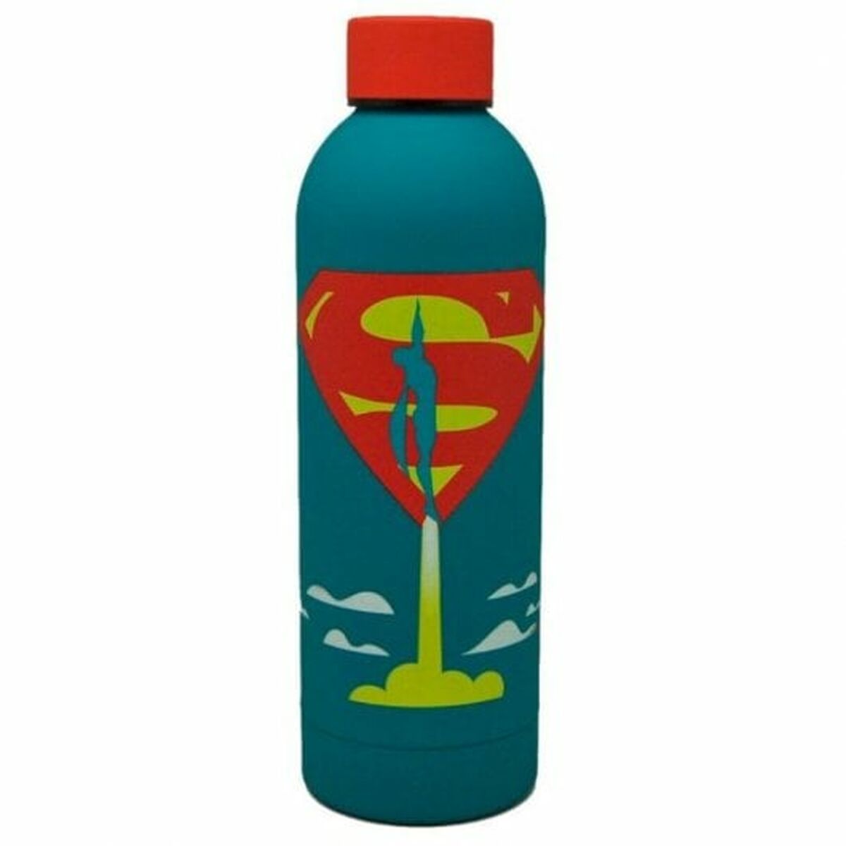 Botella de Agua Superman Acero Inoxidable 700 ml