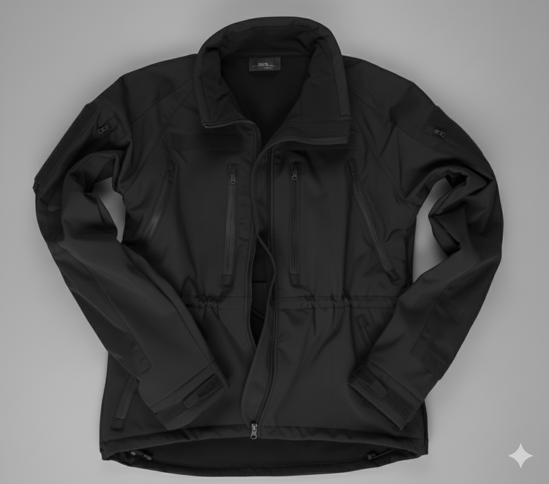 Chaqueta Softshell 3 Capas Mil-Tec Sturm – Impermeable, Cortavientos y Transpirable