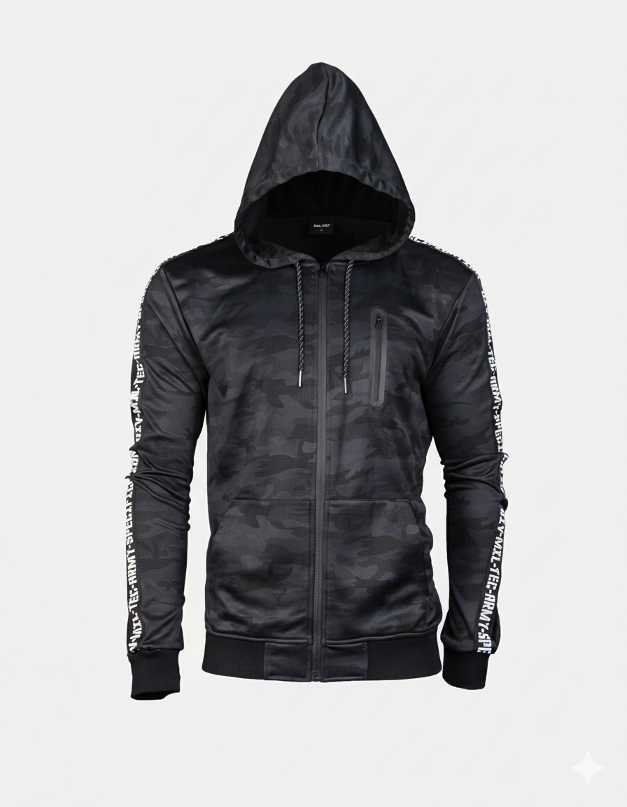 Chaqueta Chándal de Entrenamiento Mil-Tec – Sudadera Ligera y Versátil