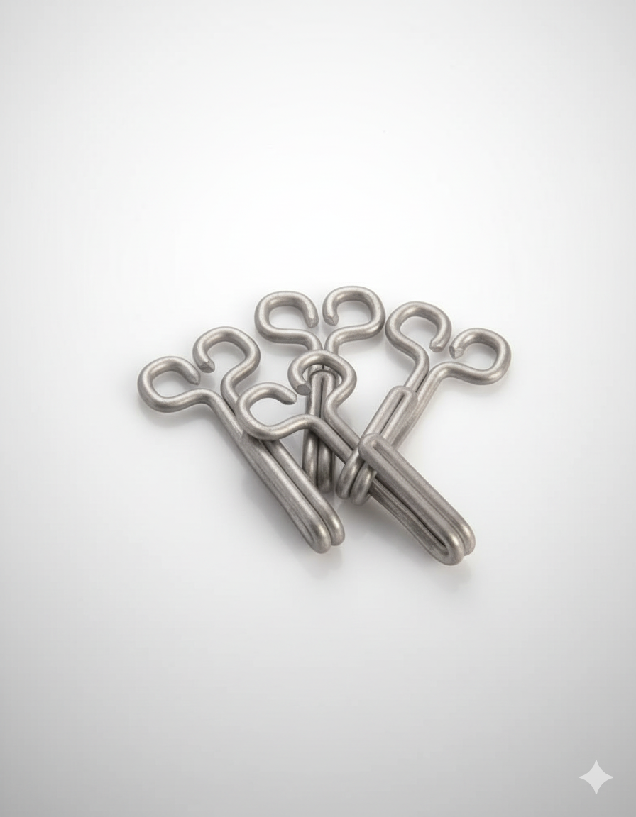 Gancho de cinturón WH Koppelhaken (reproducción) – accesorio militar histórico