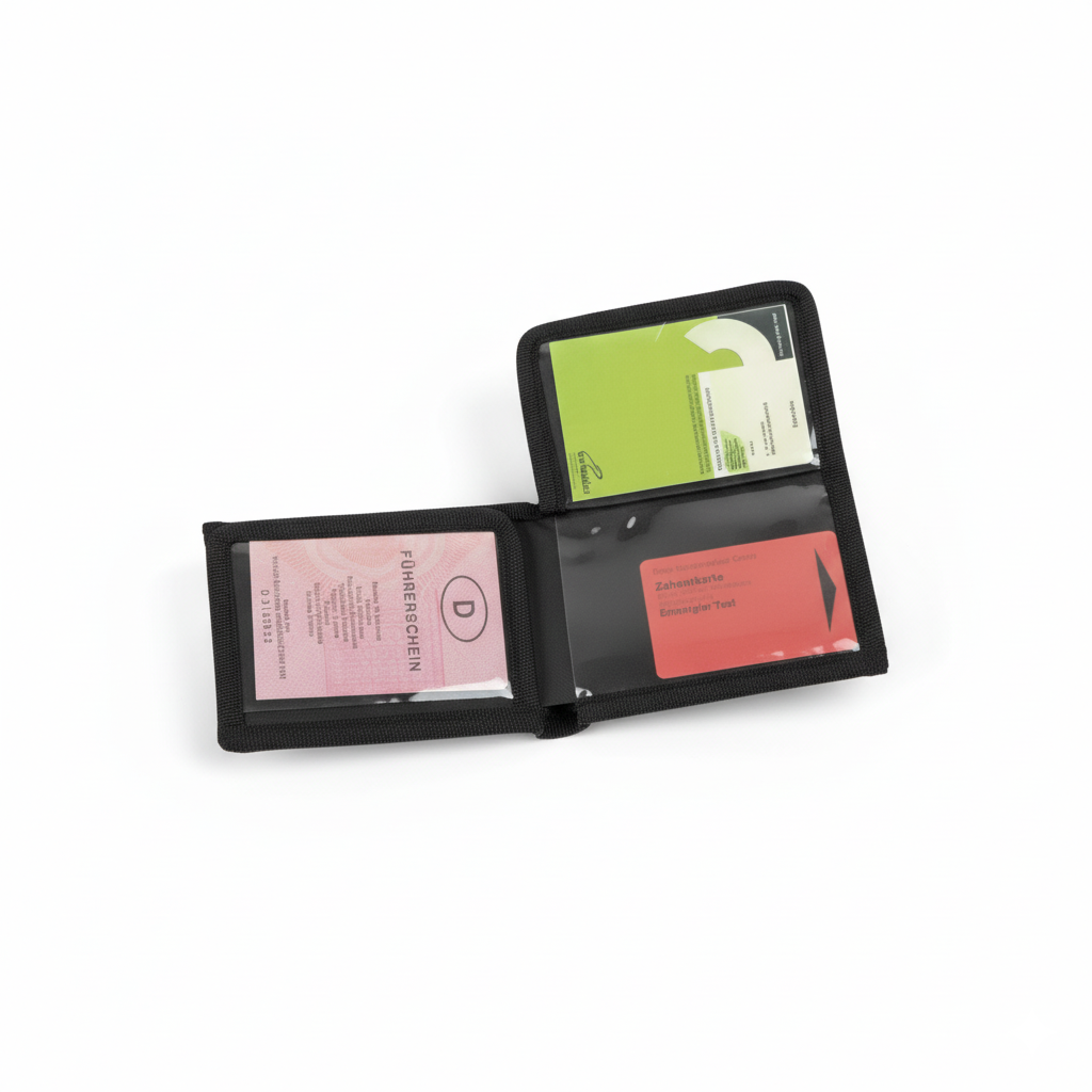 Portadocumentos Militar Negro BW – Ausweishülle Mil-Tec