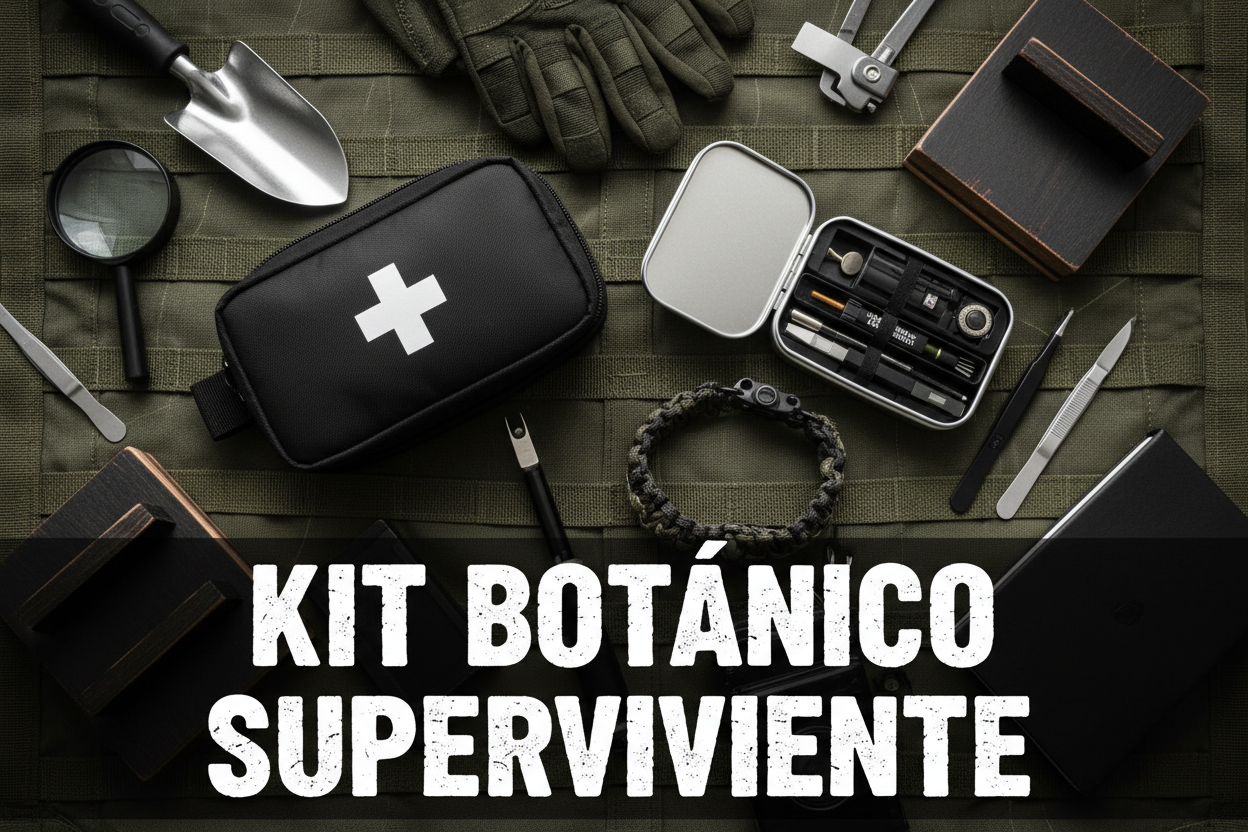Kit Botánico Superviviente Navacerrada - equipo premium explorador
