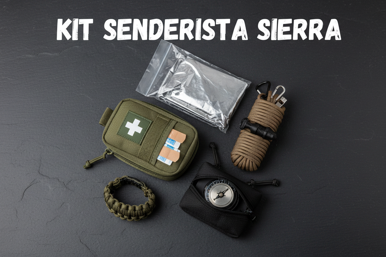 Kit Senderista Sierra Navacerrada - equipamiento completo montaña
