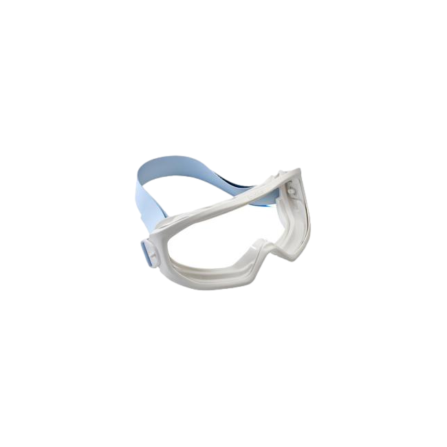 Óculos de segurança em PVC à prova de água com lentes transparentes anti-embaciamento | Armação de segurança selada e transparente