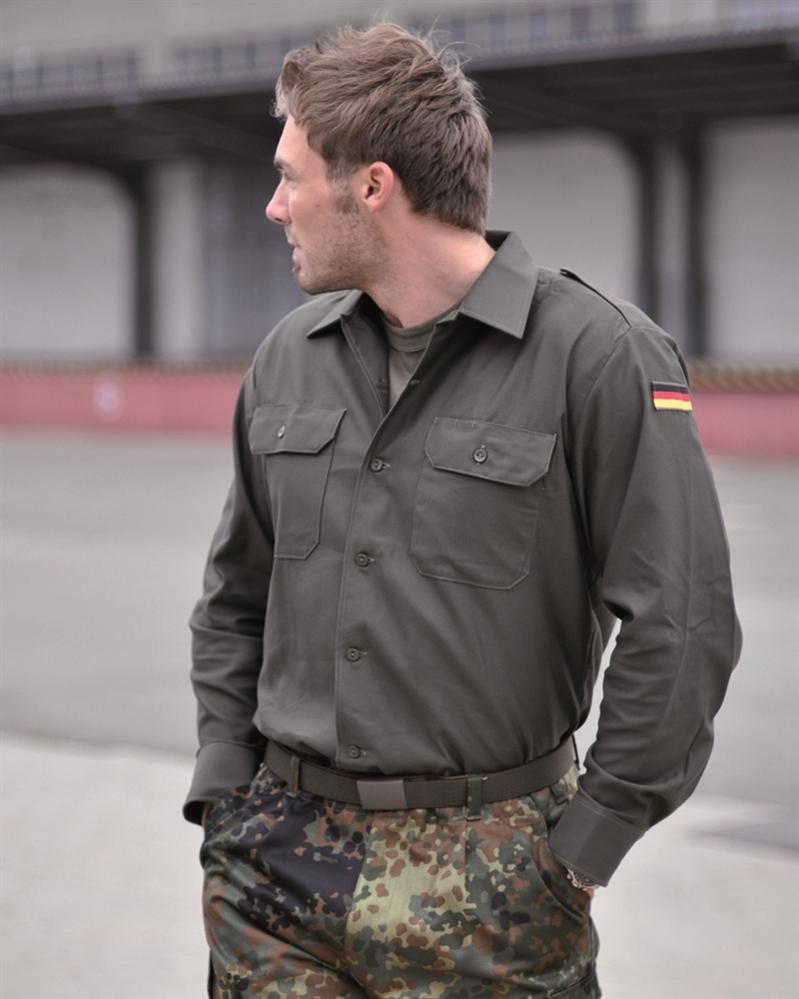 BW FELDHEMD OLIV NACH TL NORTHVIVOR