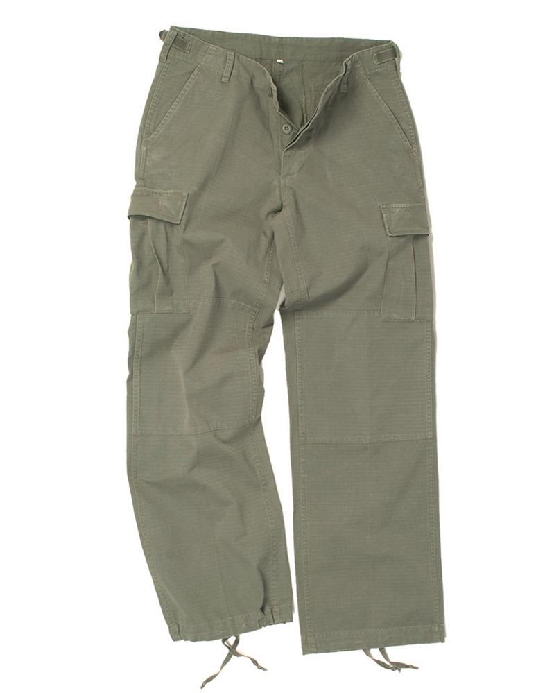 US BDU HOSE WOMAN R/S PREWASH OLIV NORTHVIVOR