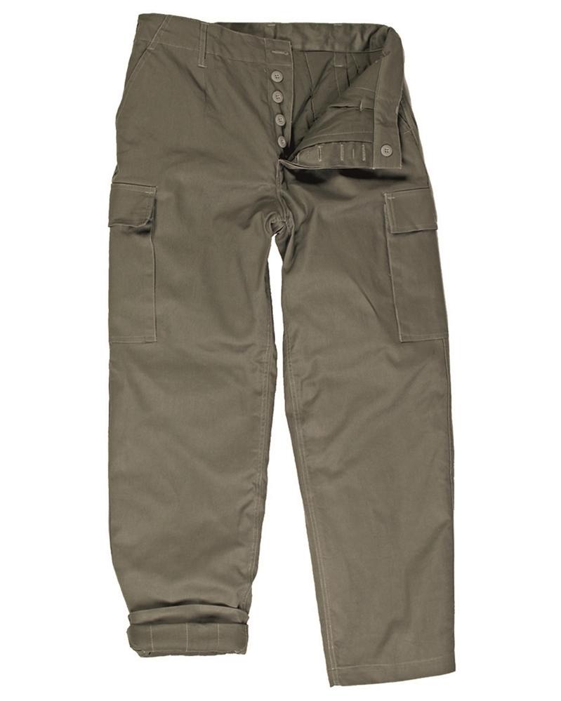 BW MOLESKINHOSE M.THERMOFU.OLIV NORTHVIVOR