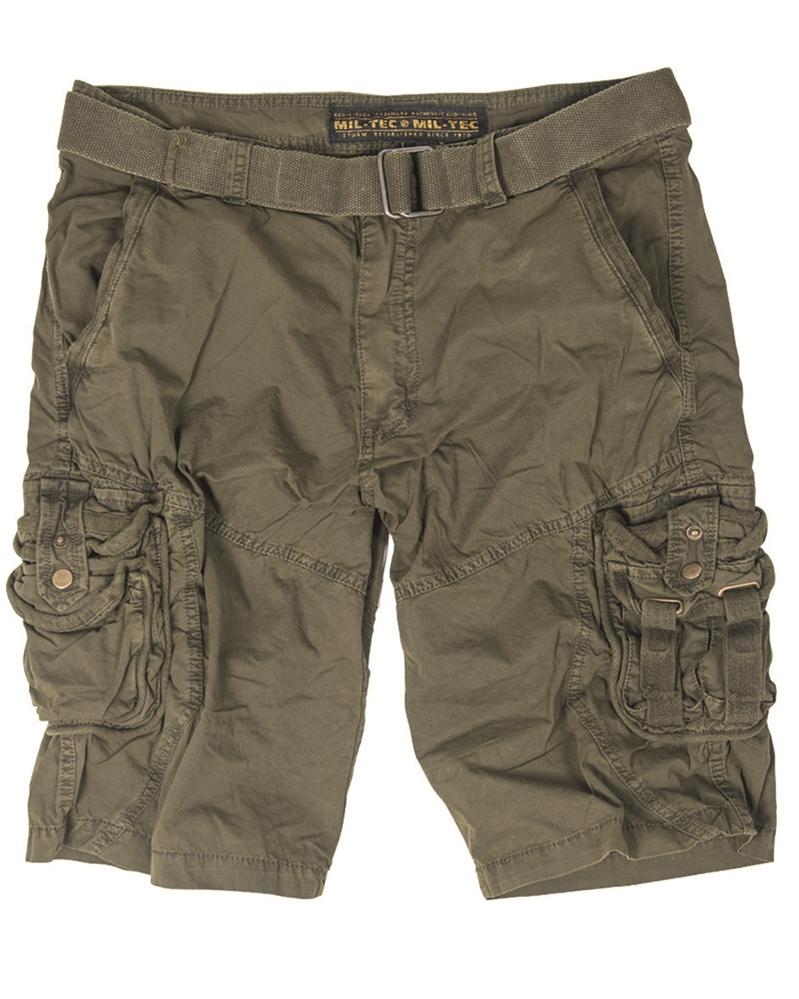 VINTAGE SURVIVAL SHORTS PREWASH OLIV NORTHVIVOR