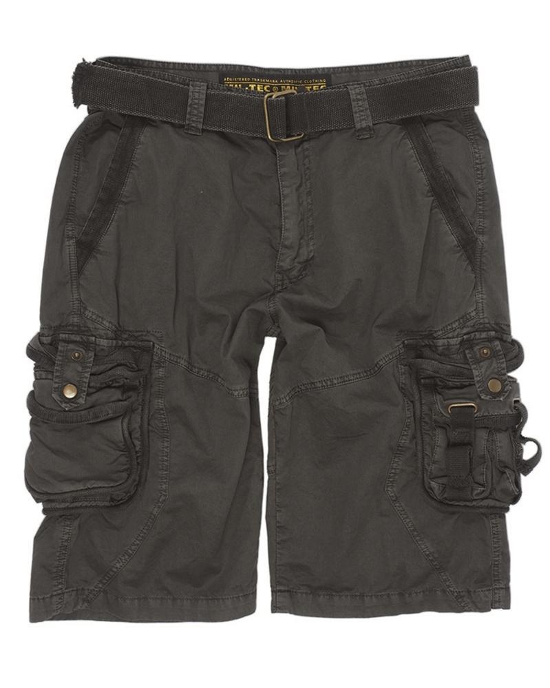 VINTAGE SURVIVAL SHORTS PREWASH SCHWARZ NORTHVIVOR