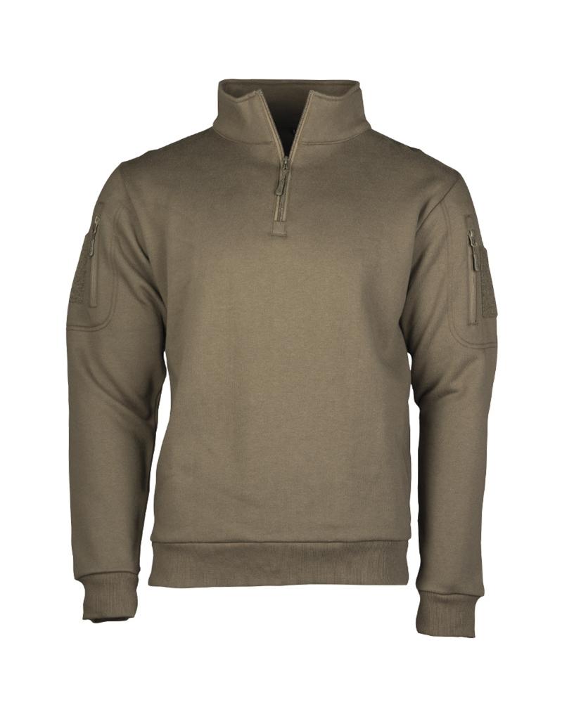 TACTICAL SWEATSHIRT M.ZIPPER RANGER GREEN NORTHVIVOR