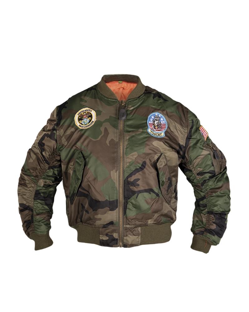 FLIEGERJACKE MA1® KIDS M.ABZ. W/L NORTHVIVOR